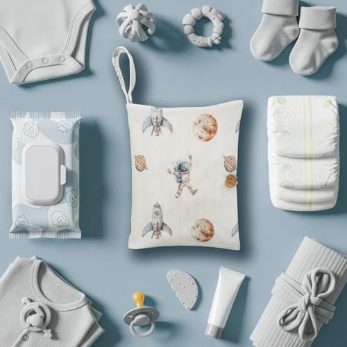 Baby Diaper Bag Organizer, Portable Baby Essentials Storage Pouch - Image 5