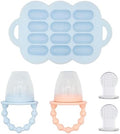 WeeSprout Silicone Baby Food Feeders + Freezer Tray by WeeSprout