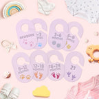 8 PCS Baby Closet Dividers, Nursery Clothes Organizer - Image 2