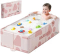 Collapsible Baby Bathtub for Newborn to Toddler, Foldable Toddler Bathtub by Unknown