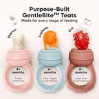 KeaBabies Baby Fruit Feeder 2pk, Silicone Baby Food Feeder - Image 5