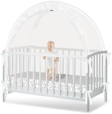 Crib Tent to Keep Baby from Climbing Out by Unknown