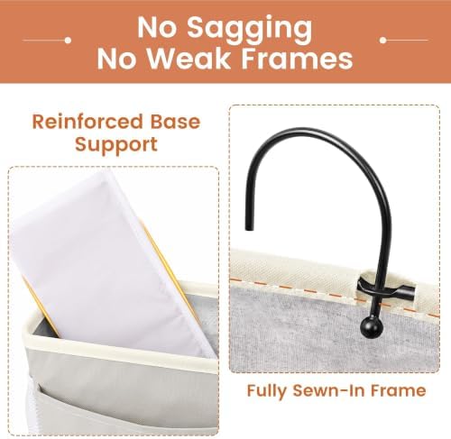 Fab totes Bedside Caddy for Dorm Bed, Bedside Storage Bag Hanging Organizer - Image 6