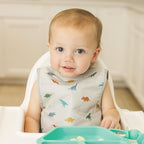 Tiny Twinkle Mess Proof Baby Bibs | 2 Pack Waterproof Toddler Bib - Image 3