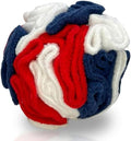 Glory To Dog Puppy/Small Breed Snuffle Ball Toy Celebration Red White Blue by GloryToDog