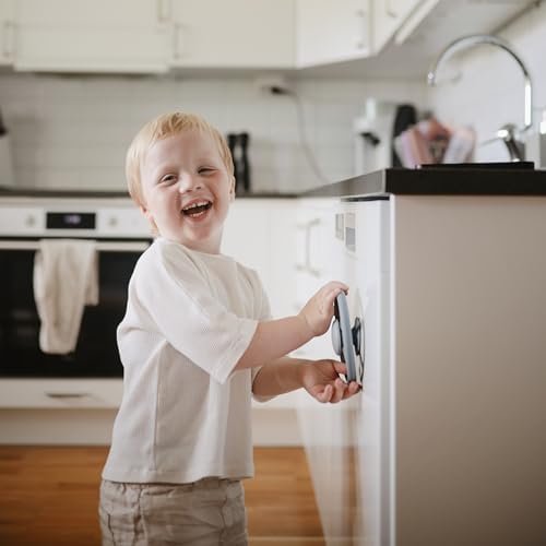 mushie Wheel Suction Spinner Toy | Toddler Sensory Toys - Image 3