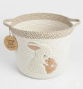 Kid's Storage Basket | 35L Woven Cotton Rope Bin by Joliwove