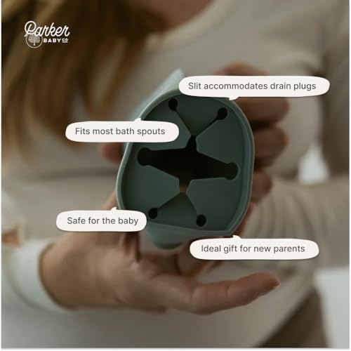 Parker Baby Co. Soft Silicone Bathtub Faucet Safety Spout Cover - Image 5