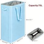 efluky Slim Laundry Basket, Narrow Laundry Hamper - Image 2