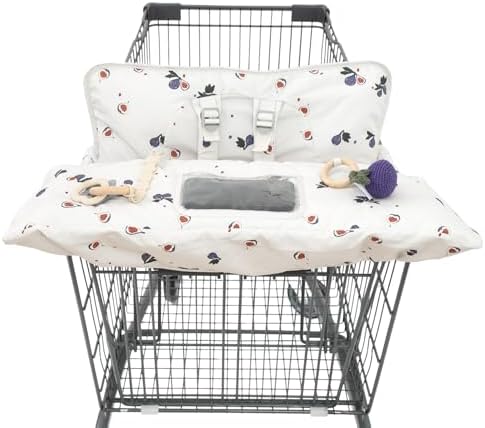 Shopping Cart Cover for Baby 2 in 1 High Chair Covers for Restaurant by HALAAVAUVA