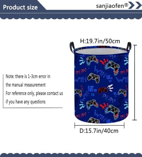 Game Laundry Basket Baby Hamper Dirty Clothes hamper Baby Nursery Hamper Gift - Image 7