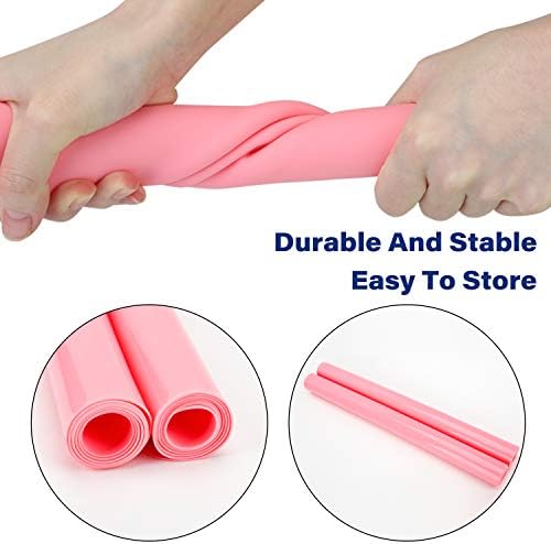 Gartful Makeup Mat for Vanity, 23.6"x15.7" Pink Silicone Mat, X-Large Silicone - Image 5