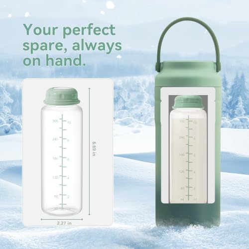 11oz Breastmilk Storage Bottles, Compatible - Image 2