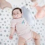 Crib Sheets for Girls 4 Pack, Fitted Baby Crib Sheets - Image 3