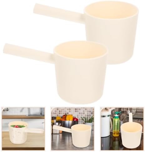 2pcs Plastic Water Dipper with Long Handle, PP Bath Scoop - Image 7