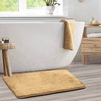 Clara Clark Bathroom Rugs, Velvet Memory Foam Bath Mat, Machine Washable Bath - Image 2