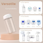 4 Pack 10oz Wide-mouth Breastmilk Storage Bottle - Image 2