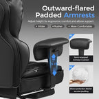 GTPLAYER Big and Tall Gaming Chair 400lbs Heavy Duty Office Chair - Image 6