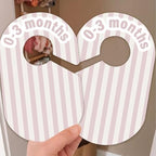 8 Pack Baby Closet Dividers – Pure Green Nursery Organizer - Image 4