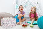 Rectangular Kids Baskets Butterfly Basket Kids Storage Bins Girls Basket Cute - Image 5