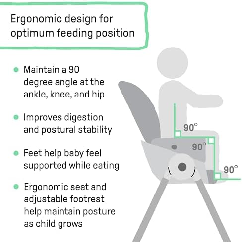 Ingenuity Proper Positioner Deluxe High Chair - Image 3