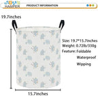 Waterproof Laundry Hamper, Joyful Elephant - Image 2