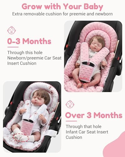 BOMOLOUR Infant Car Seat Insert - Image 5