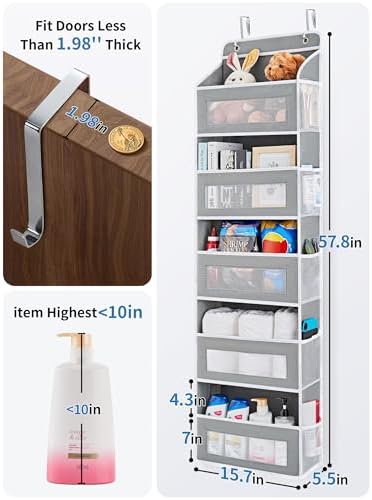 JARLINK Over the Door Organizer - Image 3