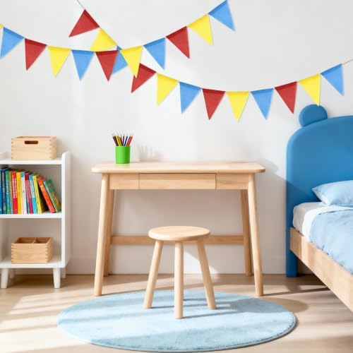 G2PLUS Pre-Strung Triangle Pennant Banner Decorative Flag Garland - Image 5
