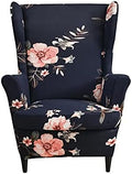 NILUOH Wingback Chair Covers 2-Piece, Armchair Slipcovers by NILUOH
