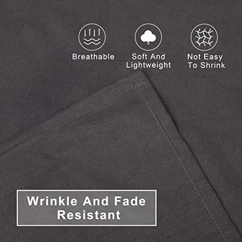 FLXXIE 4-Piece Microfiber Toddler Bedding Set, Dark Grey - Image 2