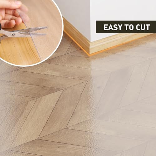 Clear Plastic Area Mat for Under Dining Table - Image 5