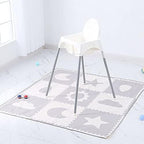 Baby Splat Mat for Under High Chair by MOMIGO