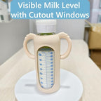 4 Pcs Silicone Sleeve Fit for Dr. Brown Narrow Glass Baby Bottle 4 OZ - Image 5