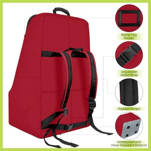 ZRRAJOY Padded Car Seat Travel Bag - Image 3
