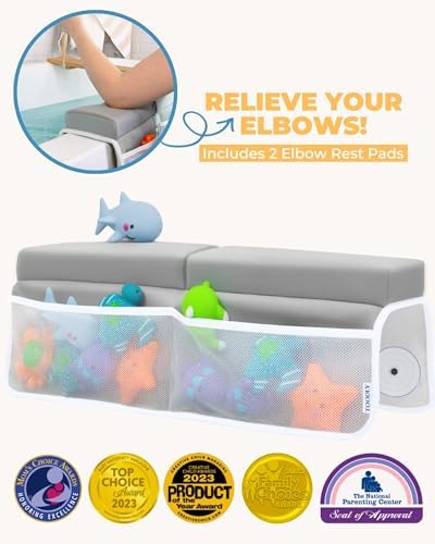 Comfortable Baby Bath Kneeler and Elbow Rest Pad Set - Image 3
