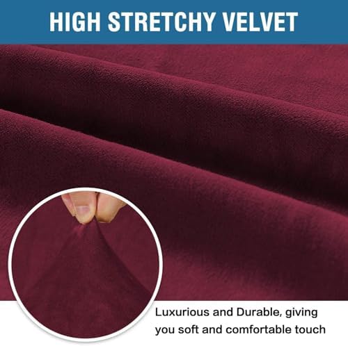 H.VERSAILTEX Stretch Velvet Sofa Covers - Image 3