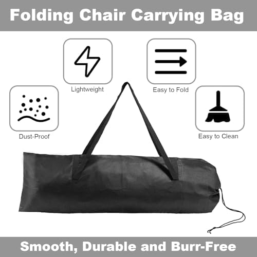 1pcs Camping Folding Chair Replacement Bag, 43.31x14.96in Foldable Large Camp - Image 5