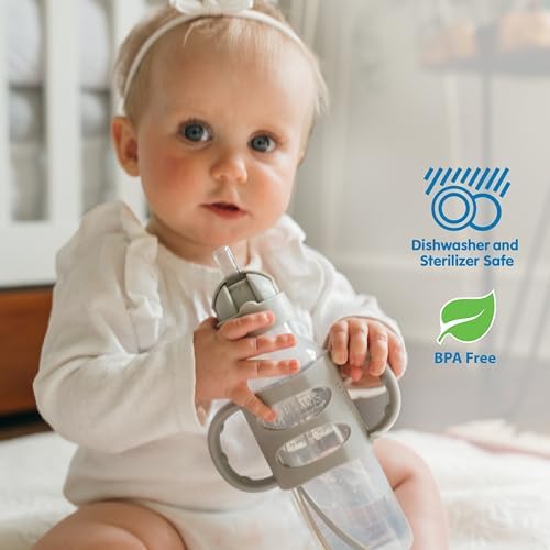 Dr. Brown's Narrow Sippy Straw Bottle - Image 6