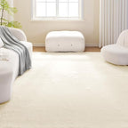 Amazon Basics Fluffy Washable Area Rug, Shaggy Carpet - Image 2