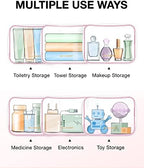 BAGSMART Clear Toiletry Bag 3-Pack TSA Approved Water-Repellent - Image 5