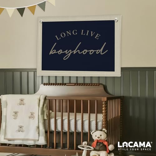 Lacama Vintage Long Live Boyhood Boys Room Decor - Image 2