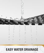 HITSLAM Shower Mat Anti Slip, Square Bath Mat - Image 4