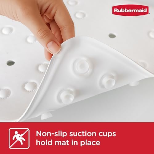 Rubbermaid Soft Foam Tub Mat, Non-Slip Bath Mat - Image 5