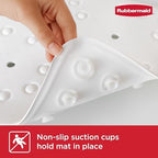 Rubbermaid Soft Foam Tub Mat, Non-Slip Bath Mat - Image 5