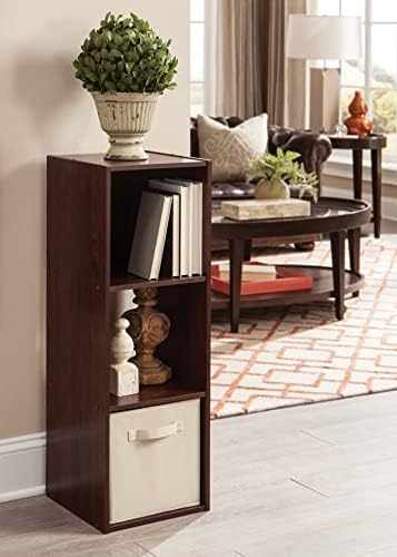 ClosetMaid Cubeicals 3 Cube Storage Shelf Organizer Bookshelf - Image 2