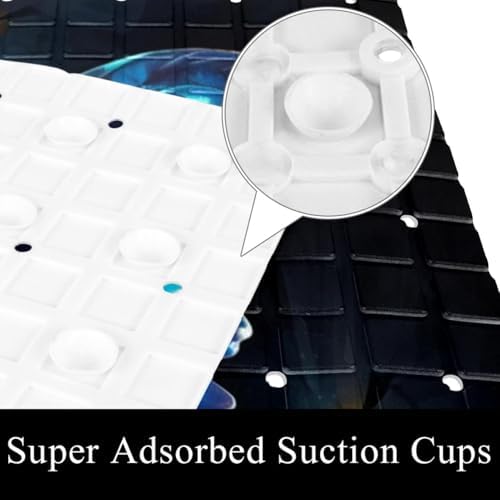 Bathtub Mat Non Slip 26.8x15.1 Inch, Machine Washable Shower Mats - Image 3