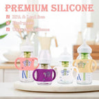 4 Pack Baby Bottle Handles for Dr Brown Wide-Neck Baby Bottles 5oz and 9oz - Image 4