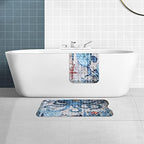 MOLFUJ Non Slip Bathtub Mat for Bathroom, 40 X 16 Inch Sea Turtle Bath Tub Mat - Image 7