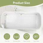 AmazerBath Shower Mat Non Slip 40 x 16 Inches, Shower Stall Mats - Image 4
